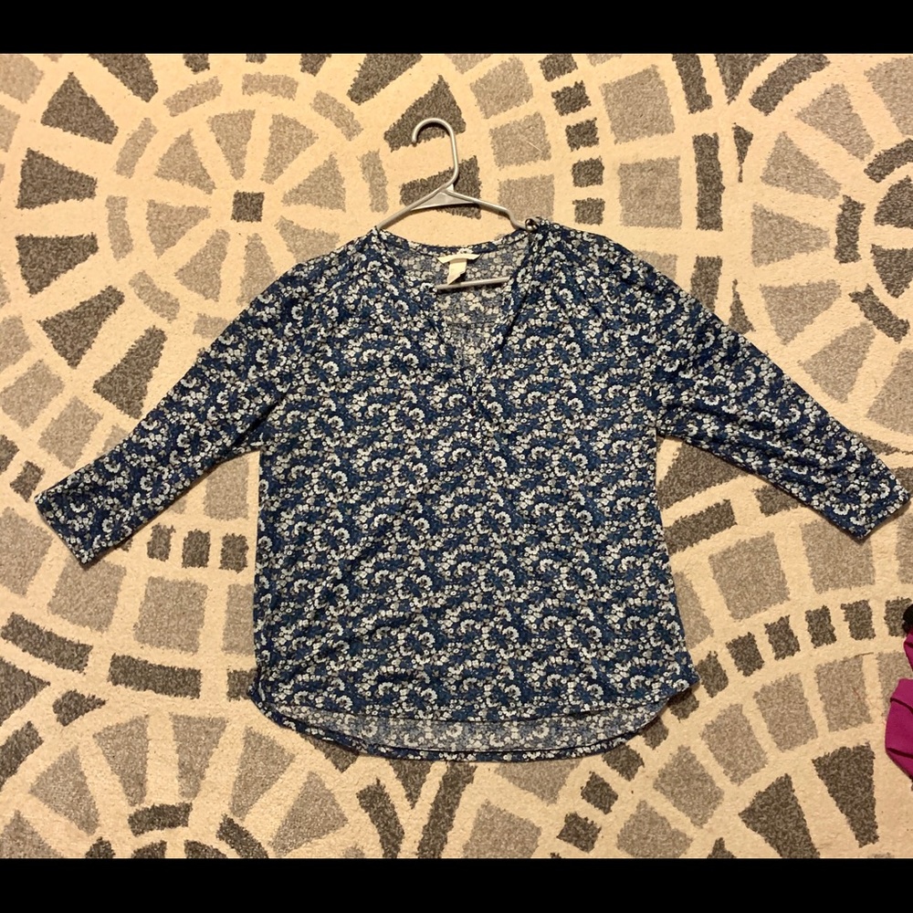 H&M Flower Blouse